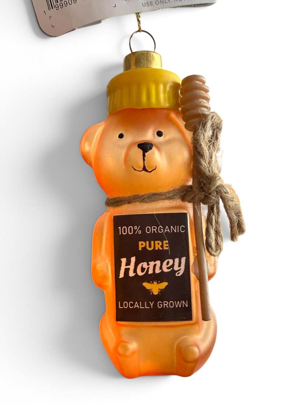 New Honey Bear Jar Glass Christmas Tree Ornament Wondershop Target